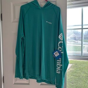 NWT Men’s PFG Columbia OmniShade Hoodie